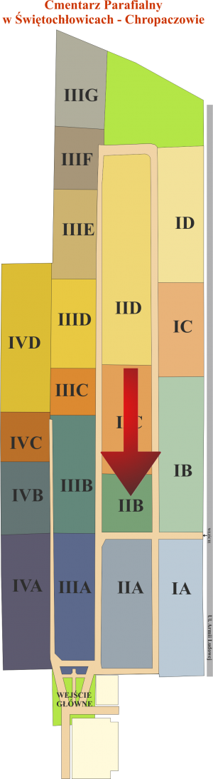 Brak mapy sektorowej