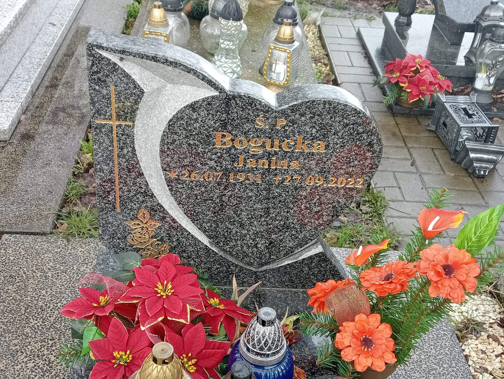 Janina Bogucka 1931 Świętochłowice (Chropaczów) - Grobonet - Wyszukiwarka osób pochowanych