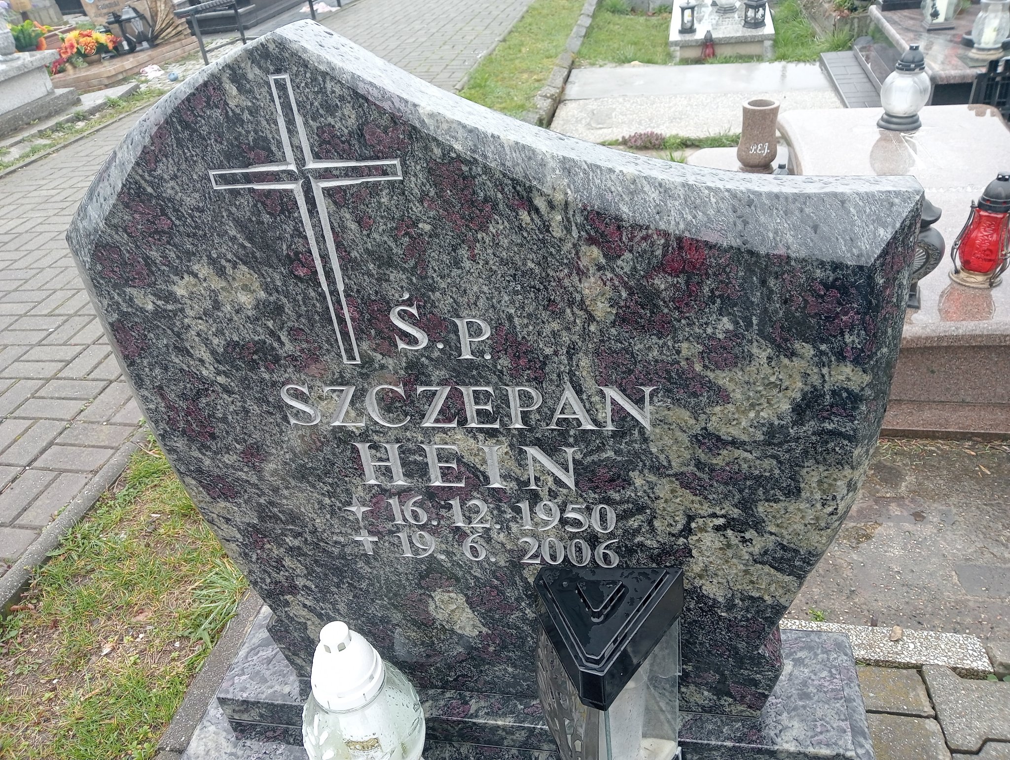 Szczepan Hein 1950 Świętochłowice (Chropaczów) - Grobonet - Wyszukiwarka osób pochowanych