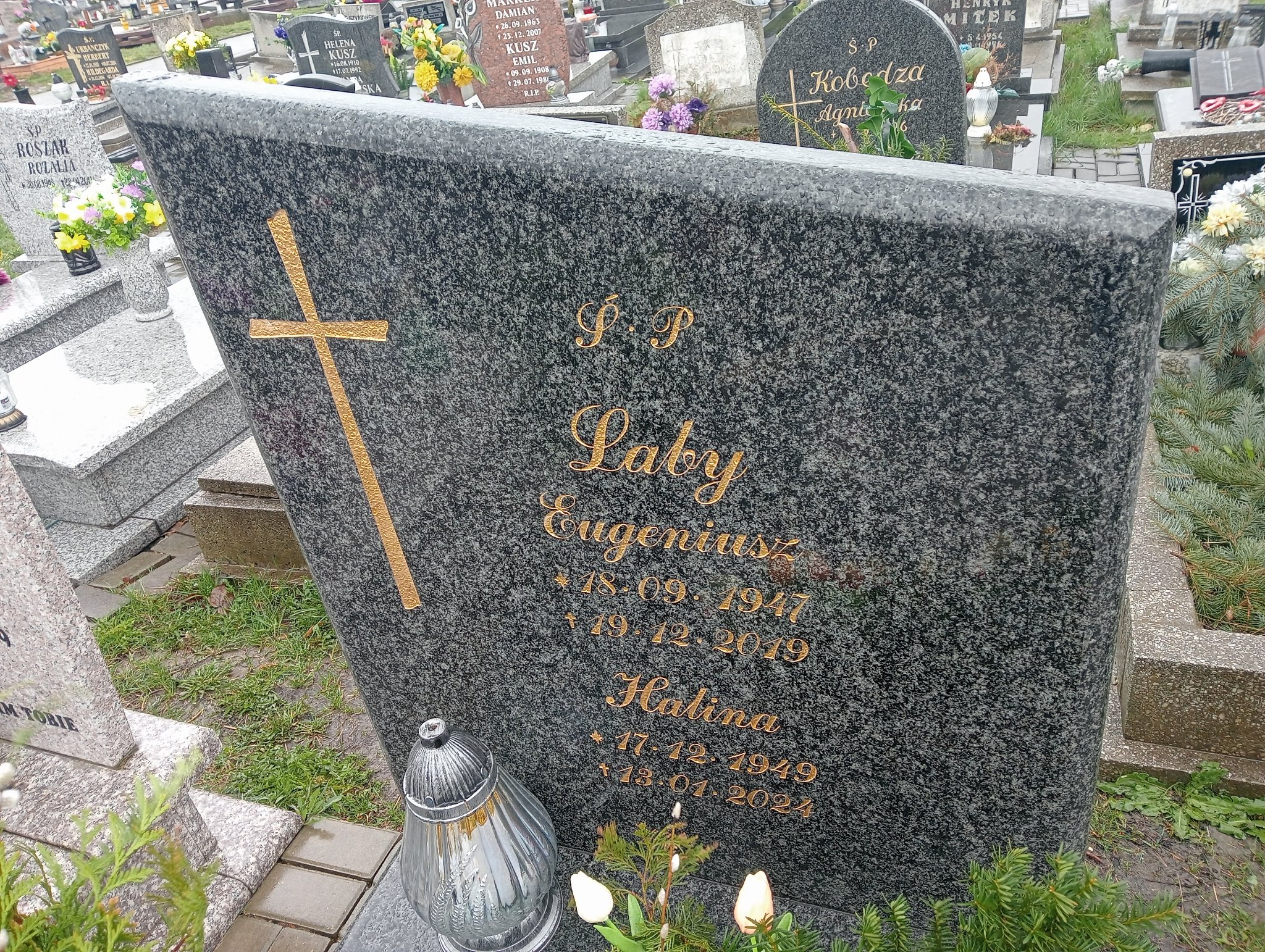 Halina Laby 1949 Świętochłowice (Chropaczów) - Grobonet - Wyszukiwarka osób pochowanych