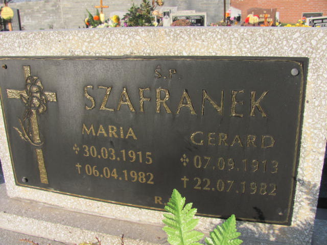 Maria Szafranek 1915 Świętochłowice (Chropaczów) - Grobonet - Wyszukiwarka osób pochowanych