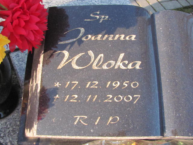 Joanna Wloka 1950 Świętochłowice (Chropaczów) - Grobonet - Wyszukiwarka osób pochowanych