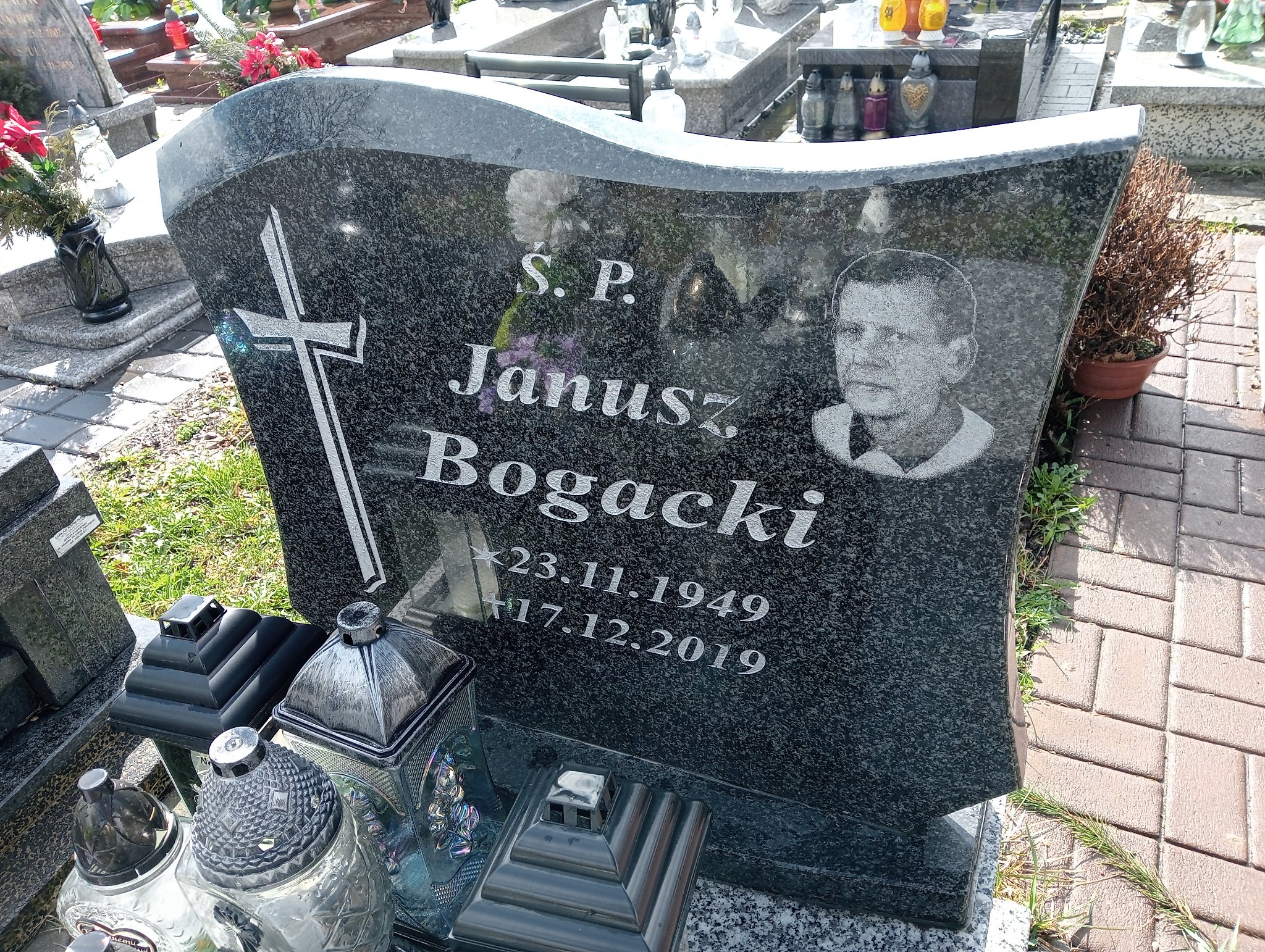 Janusz Bogacki  1949 Świętochłowice (Chropaczów) - Grobonet - Wyszukiwarka osób pochowanych