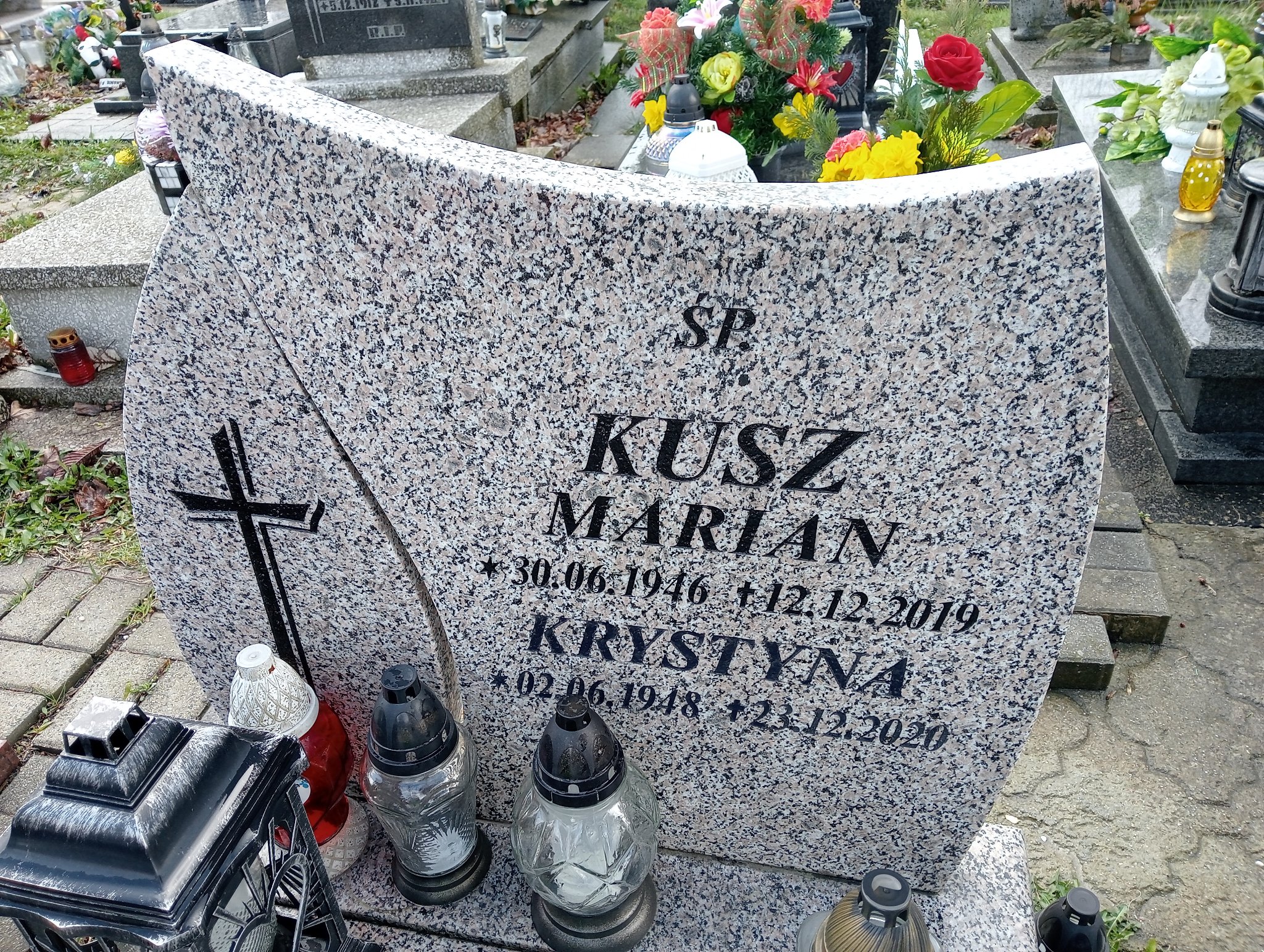 Krystyna Kusz 1948 Świętochłowice (Chropaczów) - Grobonet - Wyszukiwarka osób pochowanych