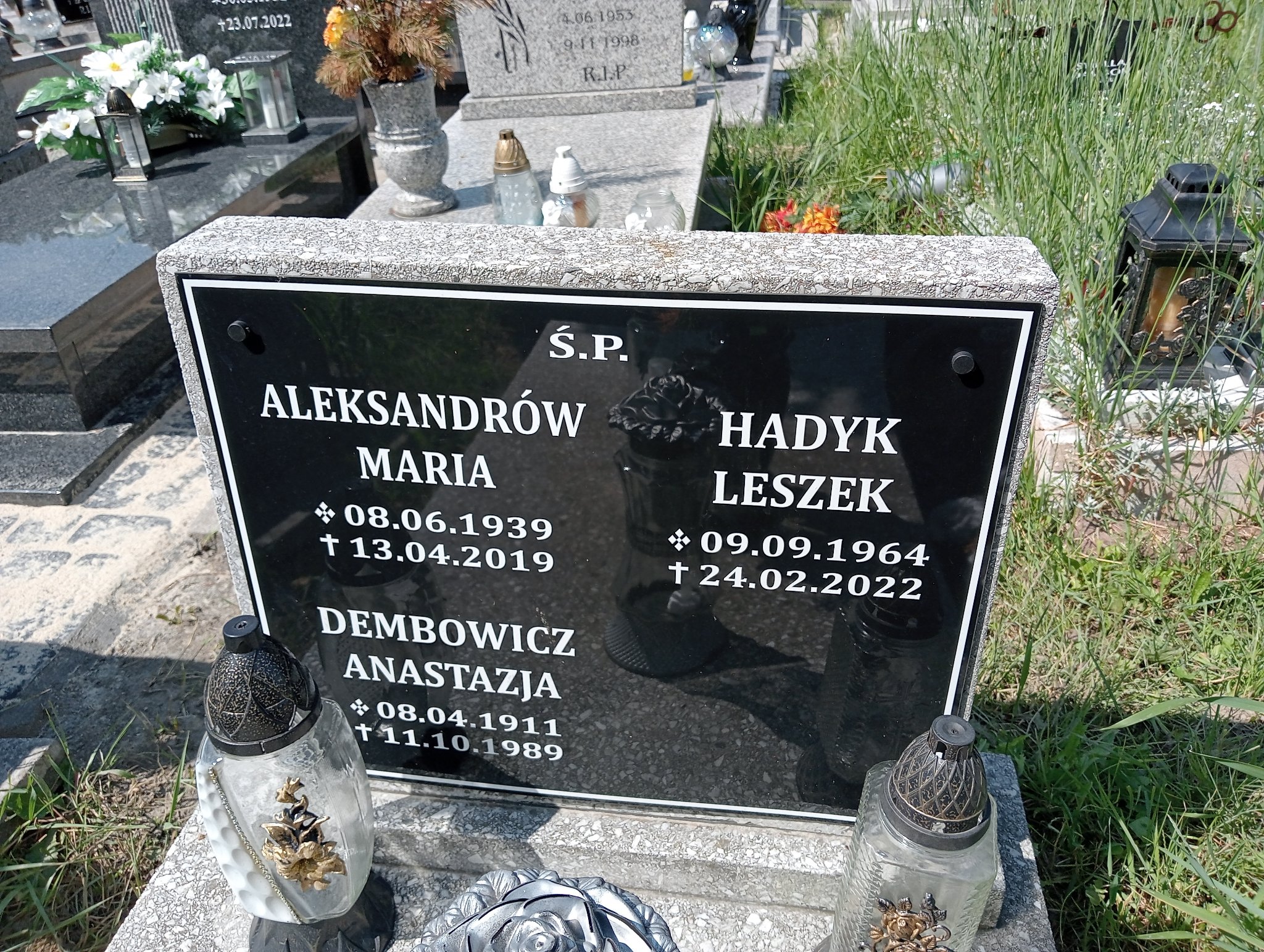 Maria Aleksandrow 1939 Świętochłowice (Chropaczów) - Grobonet - Wyszukiwarka osób pochowanych