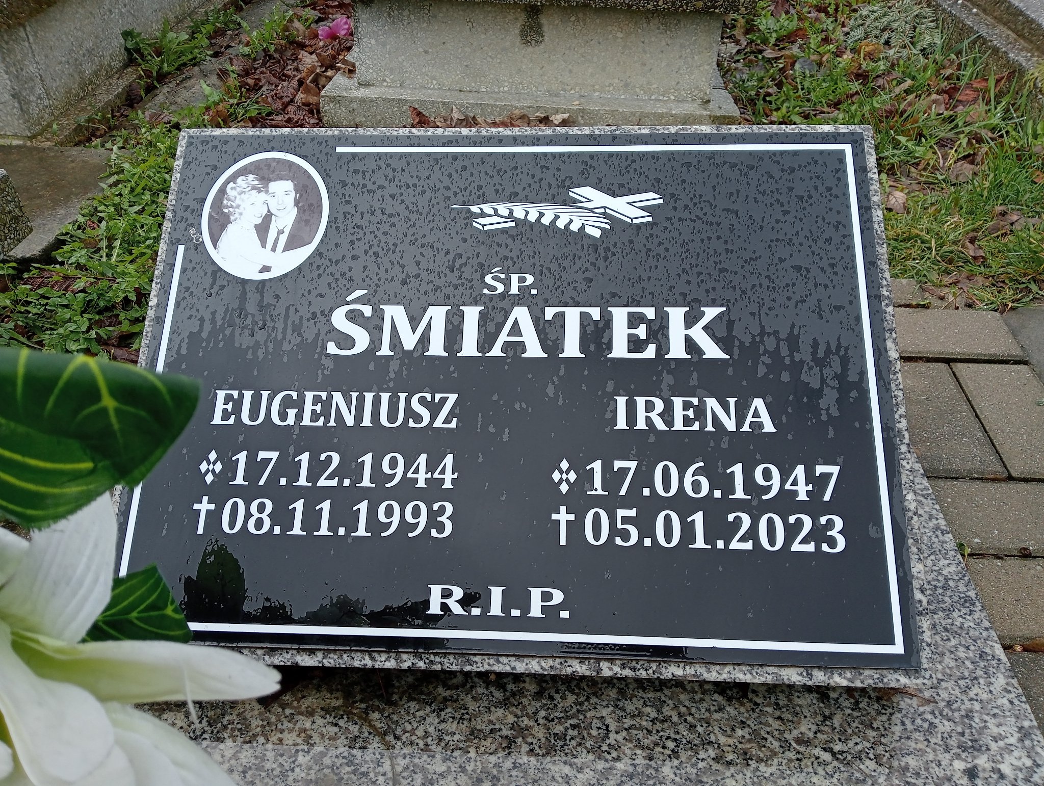 Eugeniusz Śmiatek 1944 Świętochłowice (Chropaczów) - Grobonet - Wyszukiwarka osób pochowanych