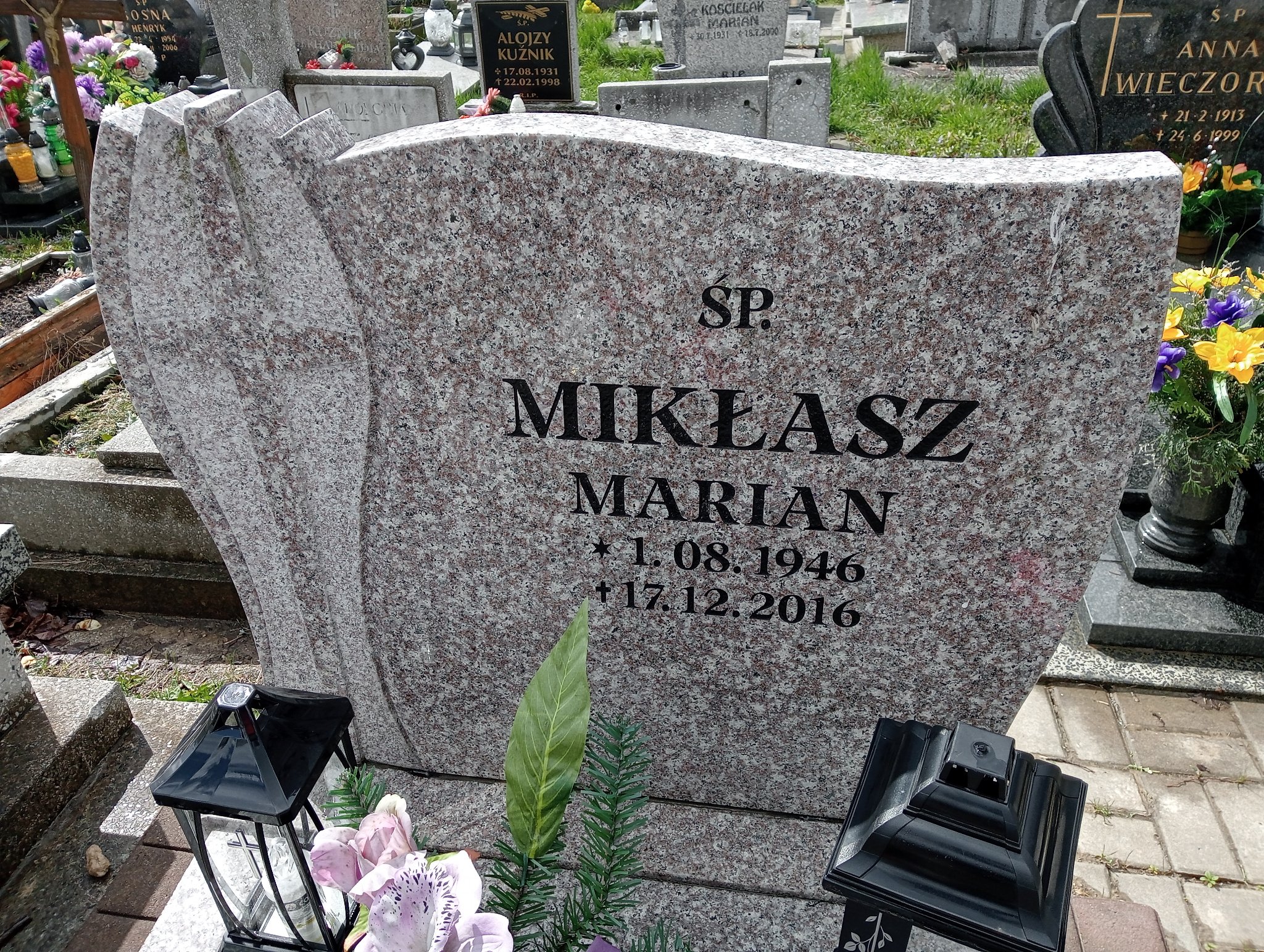 Marian Mikłasz 1946 Świętochłowice (Chropaczów) - Grobonet - Wyszukiwarka osób pochowanych