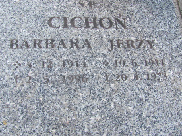 Jerzy Cichoń 1911 Świętochłowice (Chropaczów) - Grobonet - Wyszukiwarka osób pochowanych