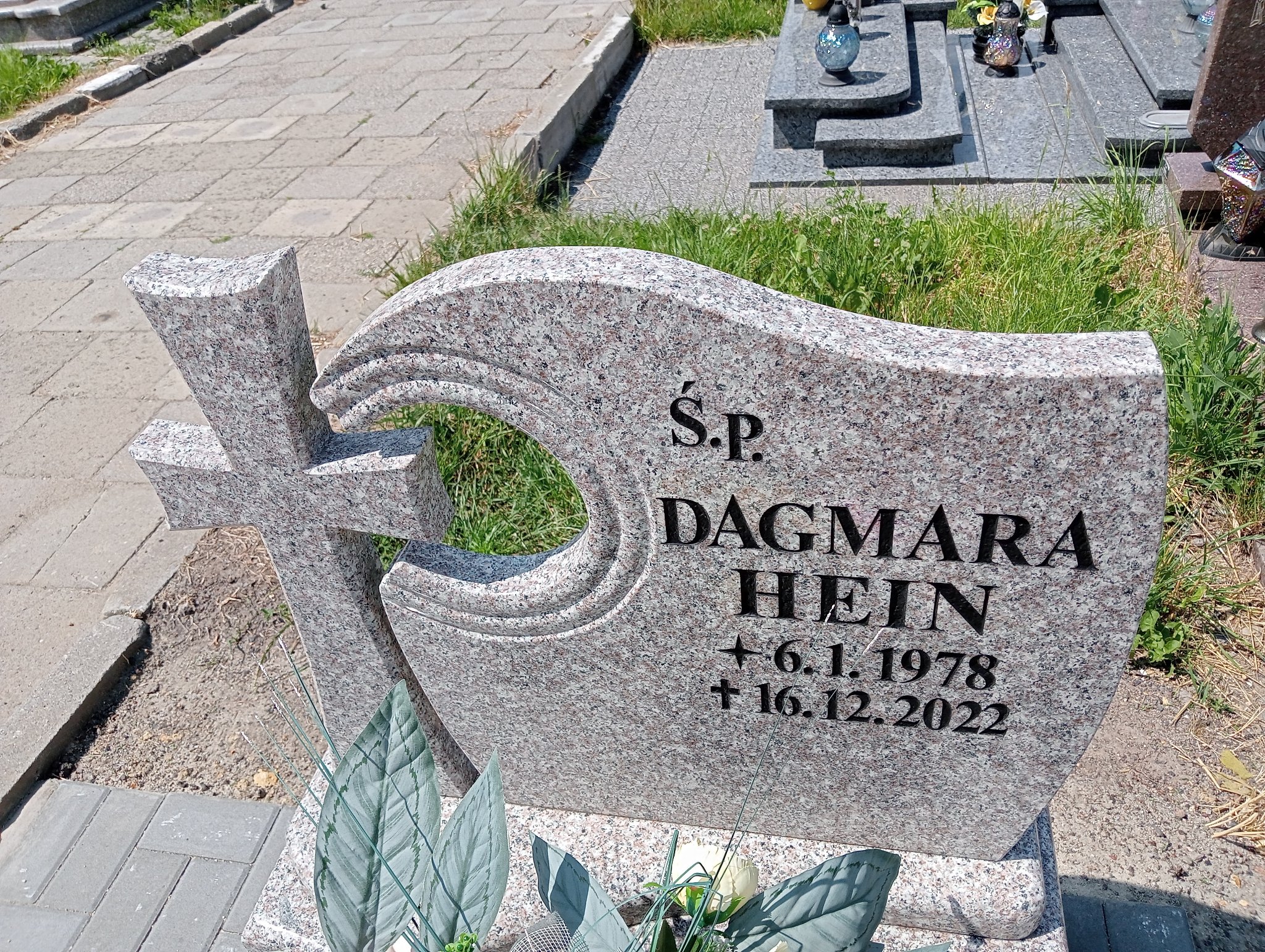 Dagmara Hein 1978 Świętochłowice (Chropaczów) - Grobonet - Wyszukiwarka osób pochowanych