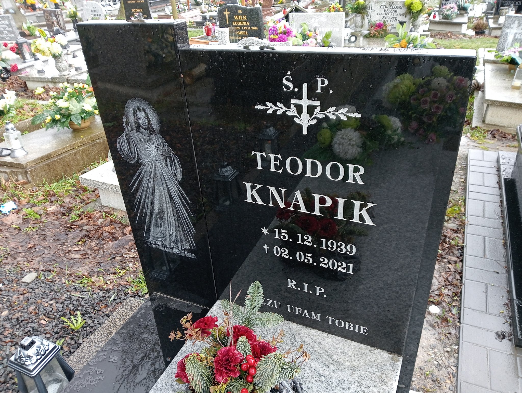 Teodor Knapik 1939 Świętochłowice (Chropaczów) - Grobonet - Wyszukiwarka osób pochowanych