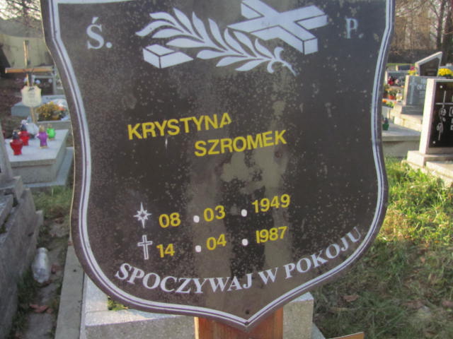 Piotr Szromek 1977 Świętochłowice (Chropaczów) - Grobonet - Wyszukiwarka osób pochowanych
