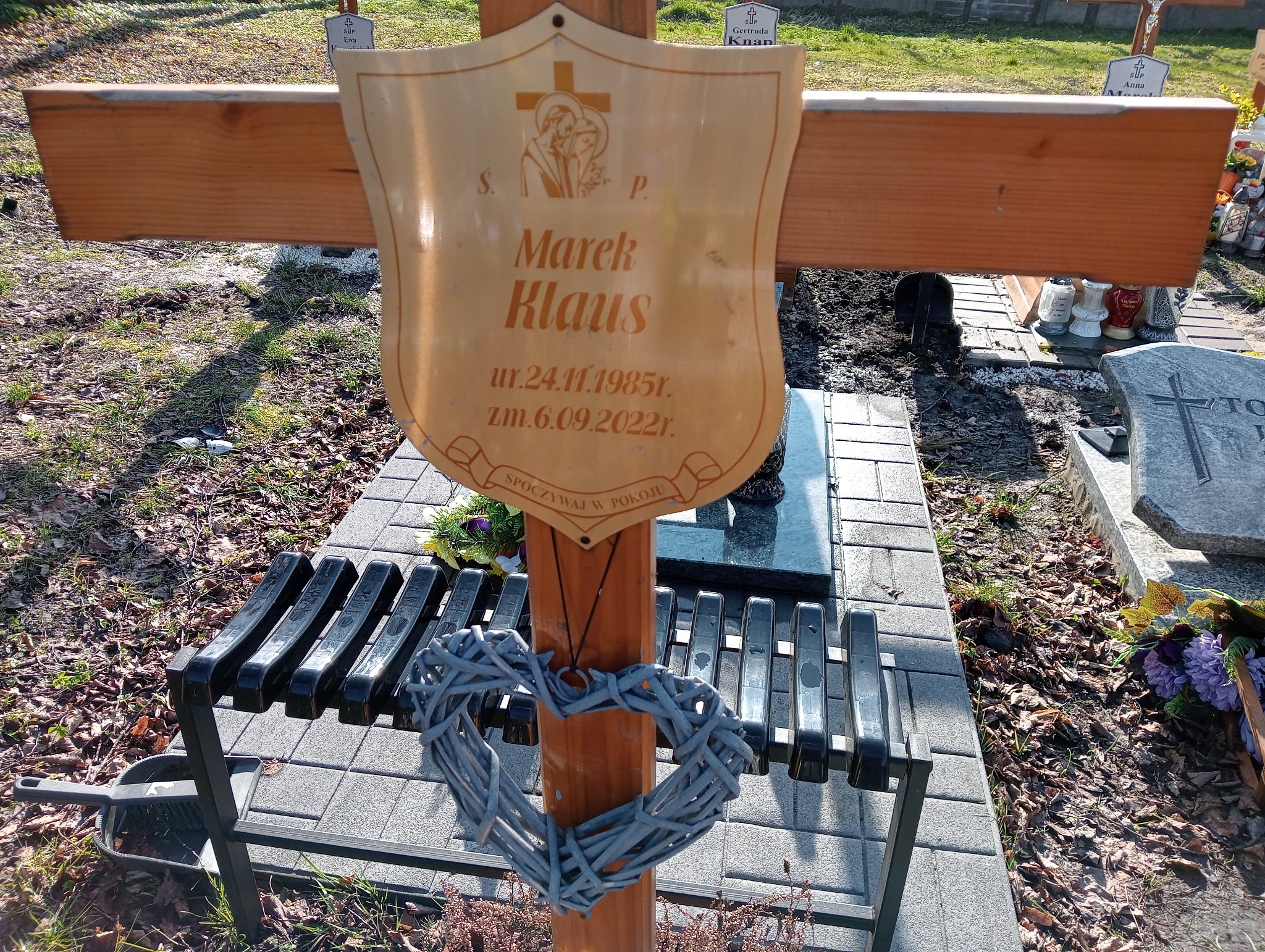 Grób Marek Klaus