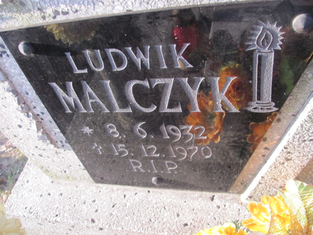 Ludwik Malczyk 1932 Świętochłowice (Chropaczów) - Grobonet - Wyszukiwarka osób pochowanych