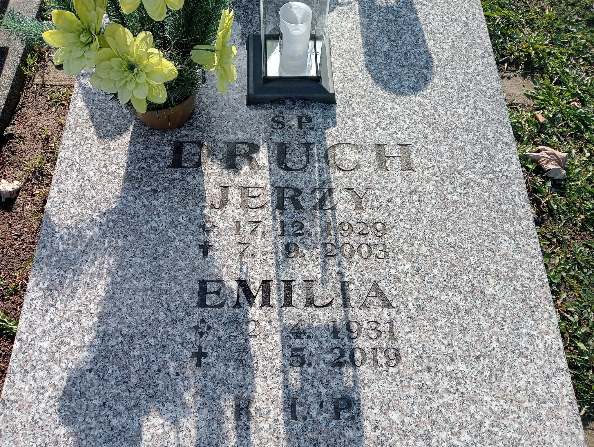 Jerzy Druch 1929 Świętochłowice (Chropaczów) - Grobonet - Wyszukiwarka osób pochowanych