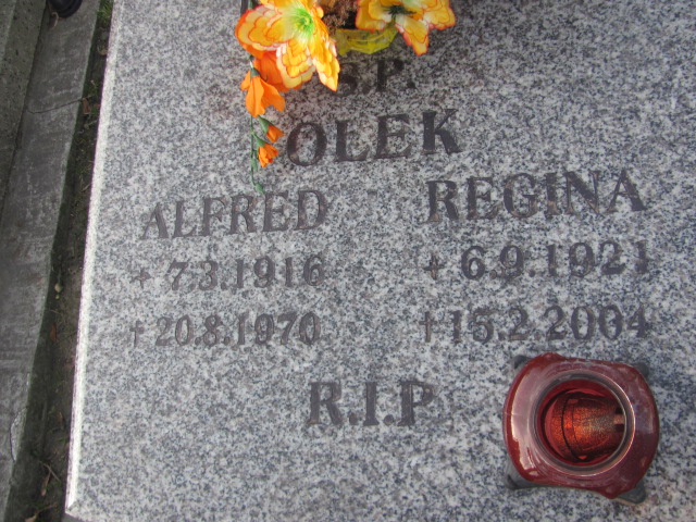 Grób Regina Olek