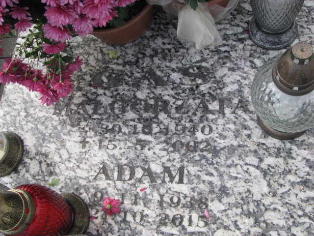 Małgorzata Gaś 1940 Świętochłowice (Chropaczów) - Grobonet - Wyszukiwarka osób pochowanych