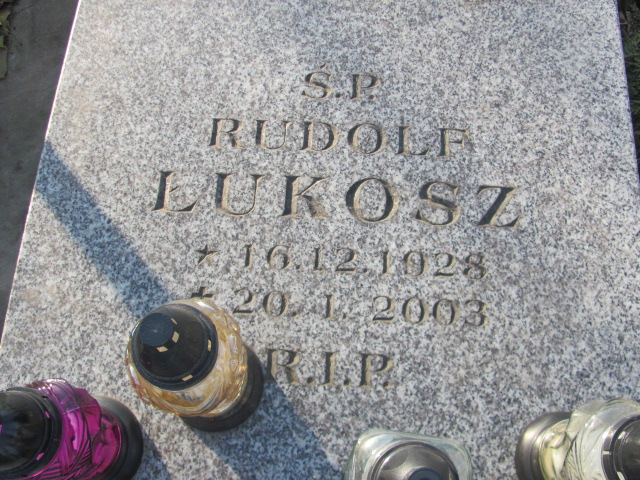 Rudolf Łukosz 1928 Świętochłowice (Chropaczów) - Grobonet - Wyszukiwarka osób pochowanych
